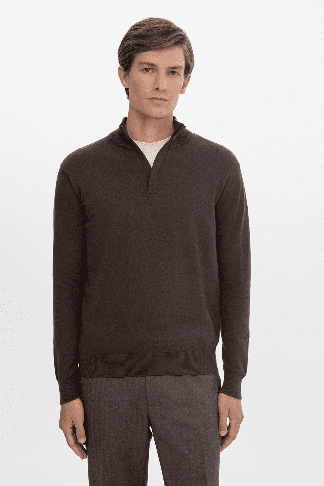 Джемпер из хлопка и кашемира Джемпер из хлопка и кашемира