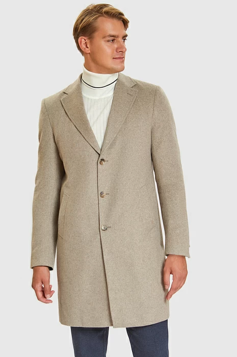 Пальто из смесовой шерсти