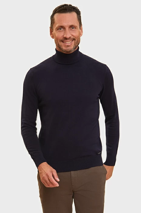 Водолазка из хлопка Пима 