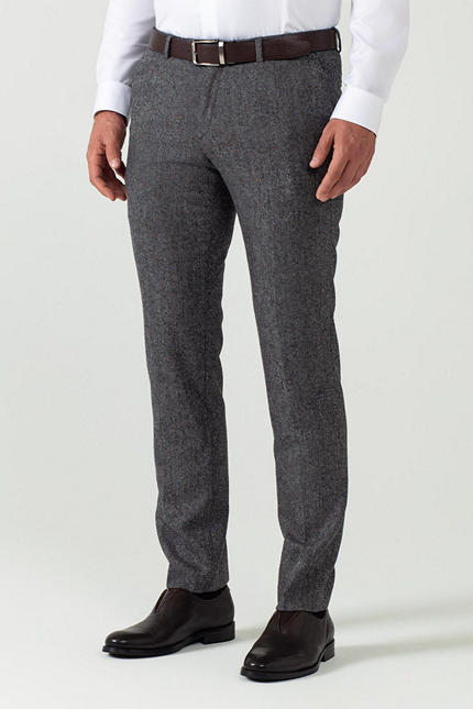 Брюки из итальянской шерстяной ткани Bottoli 