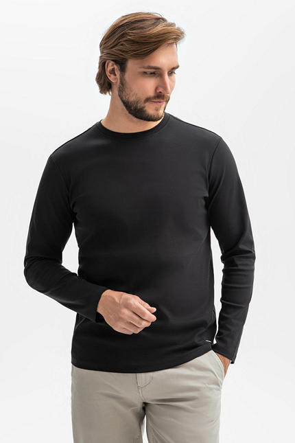 Лонгслив из хлопка Лонгслив из хлопка