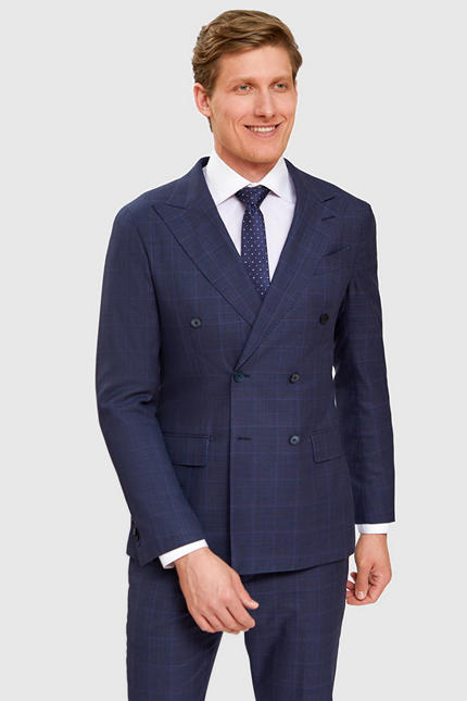 Пиджак из шерсти и шелка 