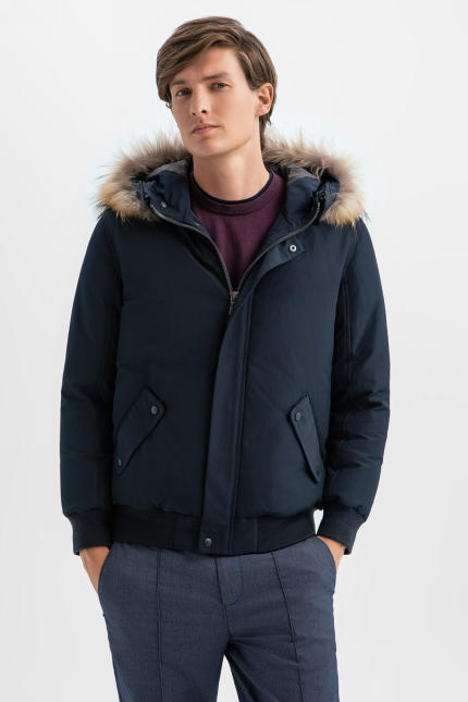 Темно-синяя куртка KANZLER 