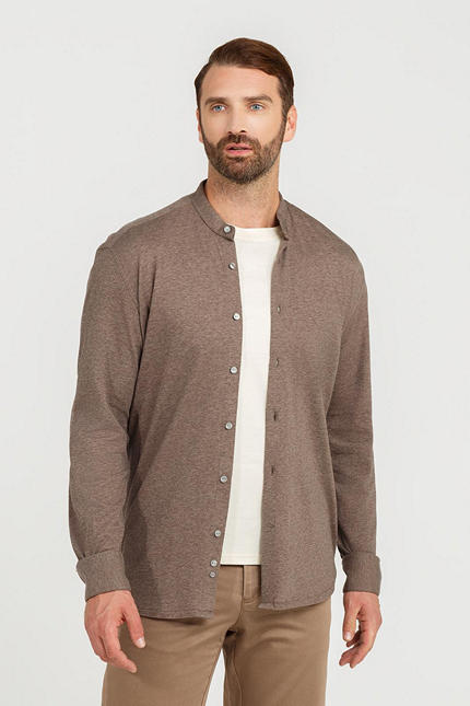 Сорочка из хлопка и кашемира