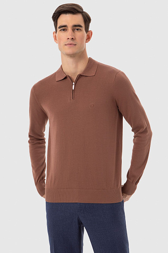 Поло из хлопка, шелка и льна, лимитированная коллекция