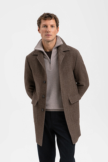 Пальто из шерсти и кашемира, лимитированная коллекция