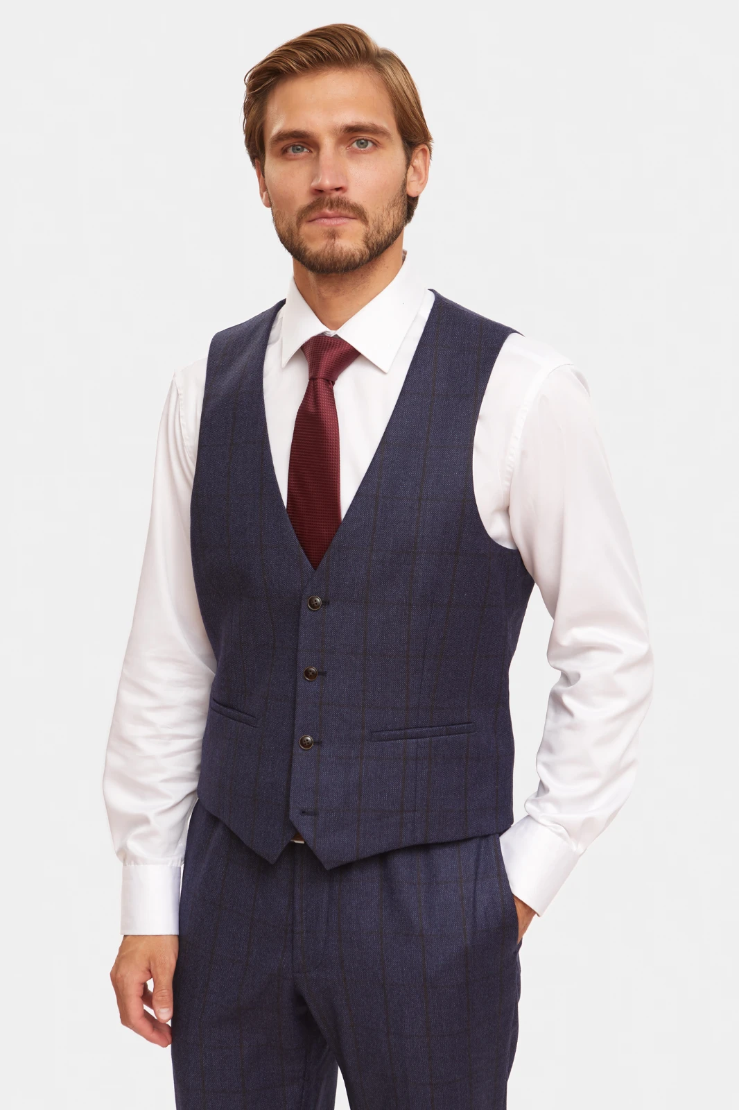 Жилет из шерсти